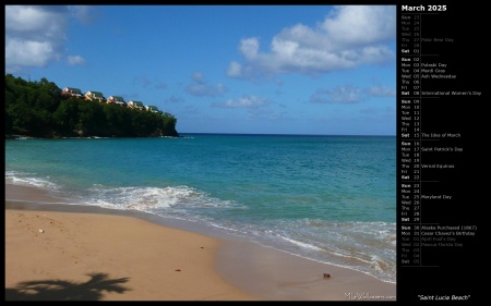 Saint Lucia Beach