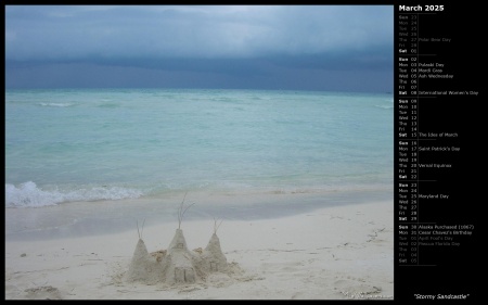 Stormy Sandcastle