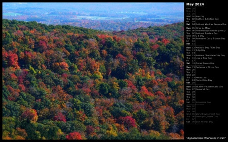 Appalachian Mountains in Fall