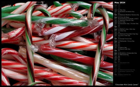 Chocolate Mint Candy Canes