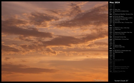 Sunset Clouds III