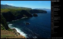 View from Santa Cruz Island
