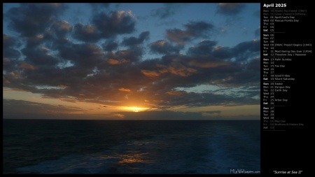 Sunrise at Sea II