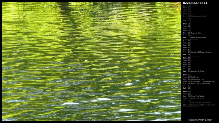 Waters of Oak Creek
