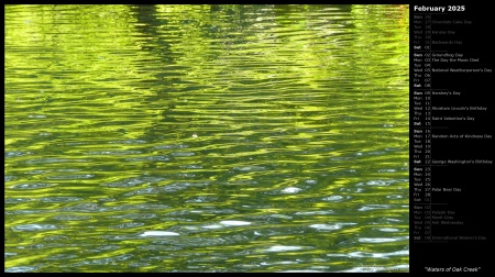 Waters of Oak Creek