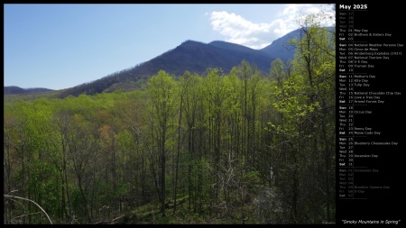 Smoky Mountains in Spring