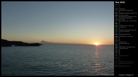 Sunset in Antigua II