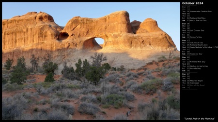Tunnel Arch in the Morning