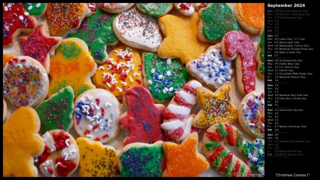 Christmas Cookies I