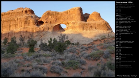 Tunnel Arch in the Morning