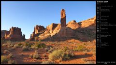 Three Sisters at Arches National Park