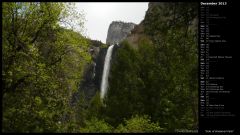Side of Bridalveil Falls