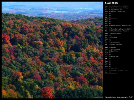 Appalachian Mountains in Fall