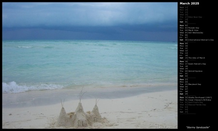 Stormy Sandcastle