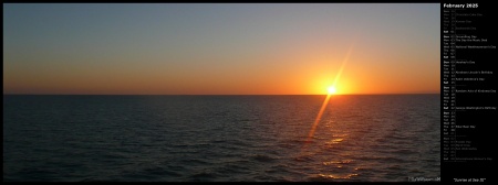 Sunrise at Sea III