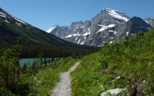 Josephine Lake Trail with Mount Guild