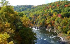 Ohiopyle River in Fall II