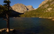 The Loch at Rocky Mountain National Park