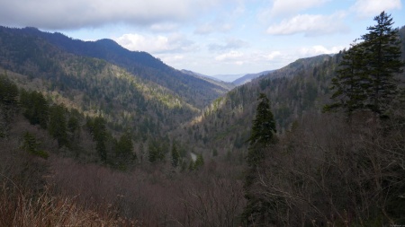 Morton Overlook at Great Smoky Mountains