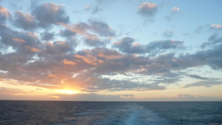 Sunrise at Sea I