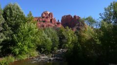Cathedral Rock and Stream