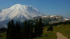 Mount Rainier from the Sourdough Ridge Trail