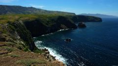 View from Santa Cruz Island