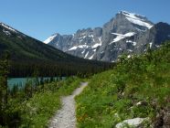 Josephine Lake Trail with Mount Guild