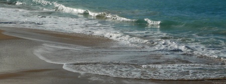 Waves Lapping on the Beach