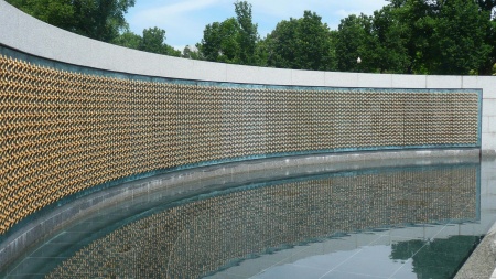 WWII Memorial Freedom Wall